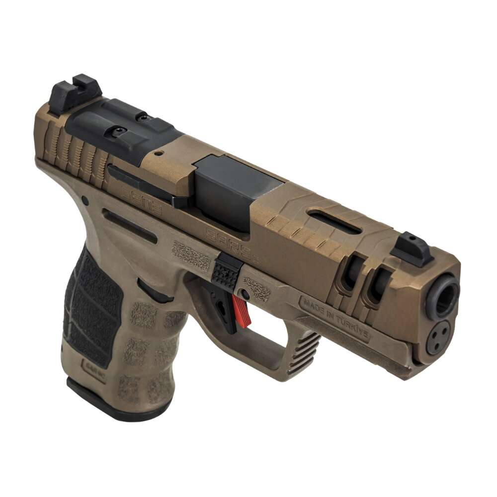 Handguns SAR Firearms 4" 9mm SAR USA SAR9CG3BR    SAR9 CMPT  4.0 BRZ 9 G3 15/15 • Model: 4"